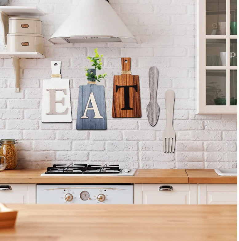 Wooden Farmhouse Kitchen Decoration Pendant