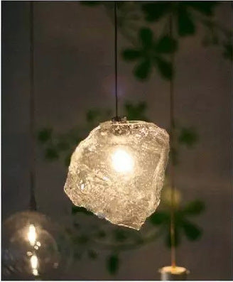 Creative Natural Lighting Glass Lamp