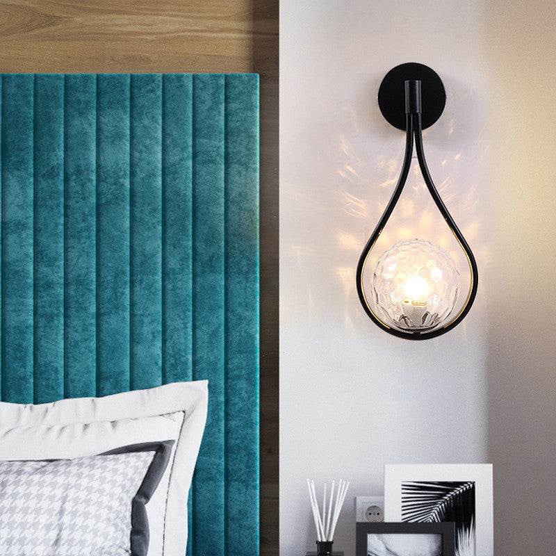 Nordic Bedroom Bedside Led Wall Lamp