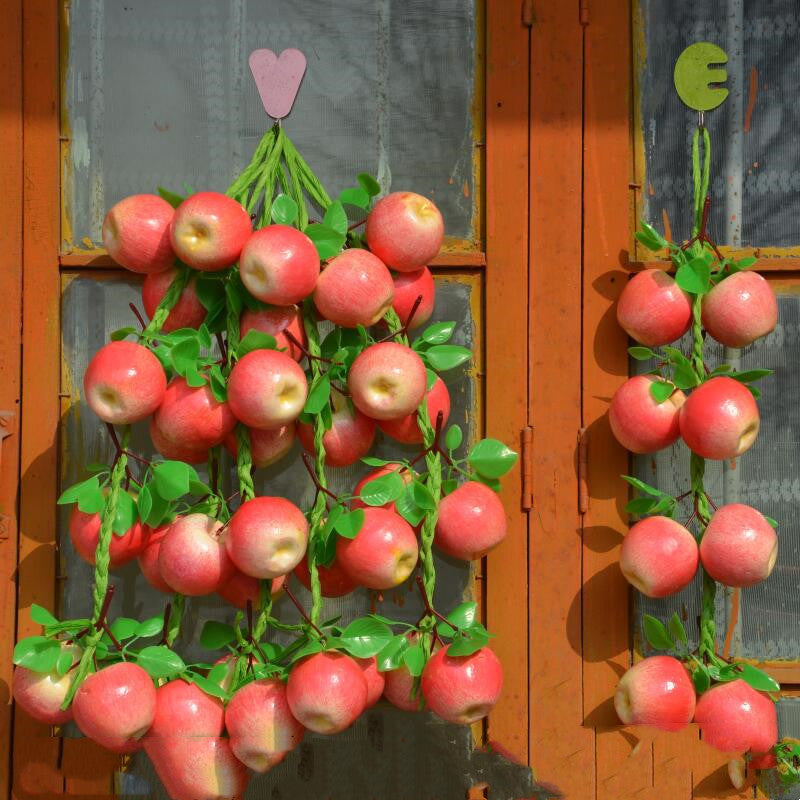 Fake Corn Pepper Garlic String Decorations Simulation Vegetable And Fruit String Crops Farmhouse Hotel Kindergarten