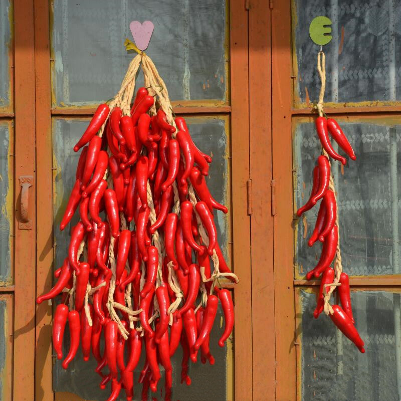 Fake Corn Pepper Garlic String Decorations Simulation Vegetable And Fruit String Crops Farmhouse Hotel Kindergarten