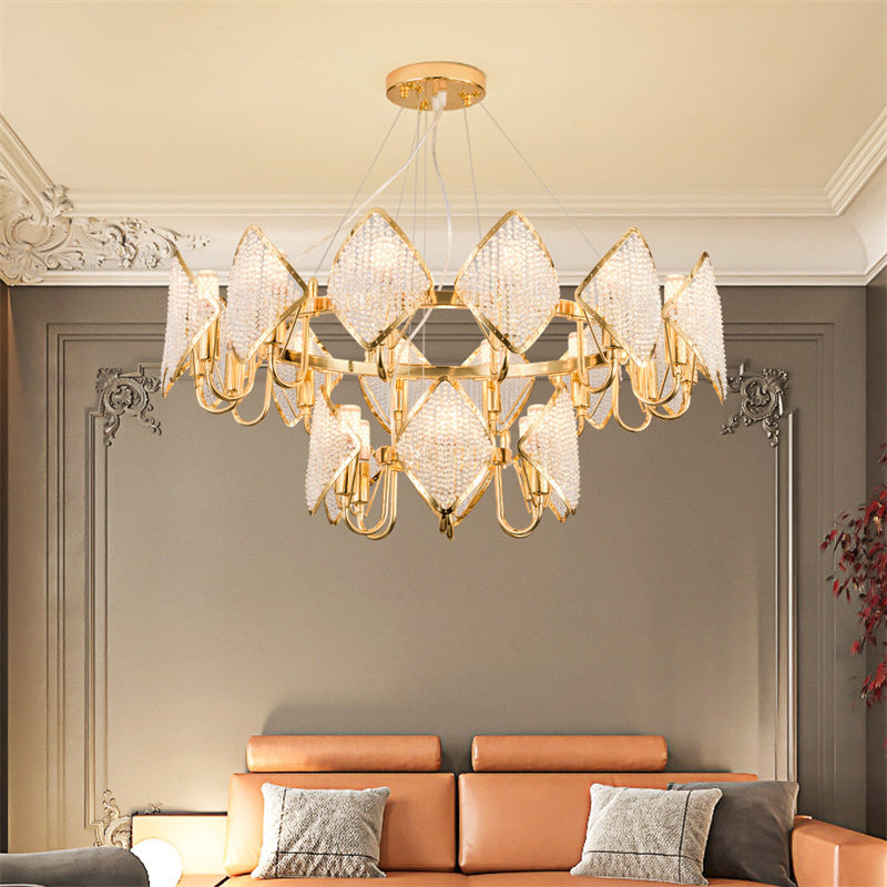 Luxury Living Room Crystal Chandelier