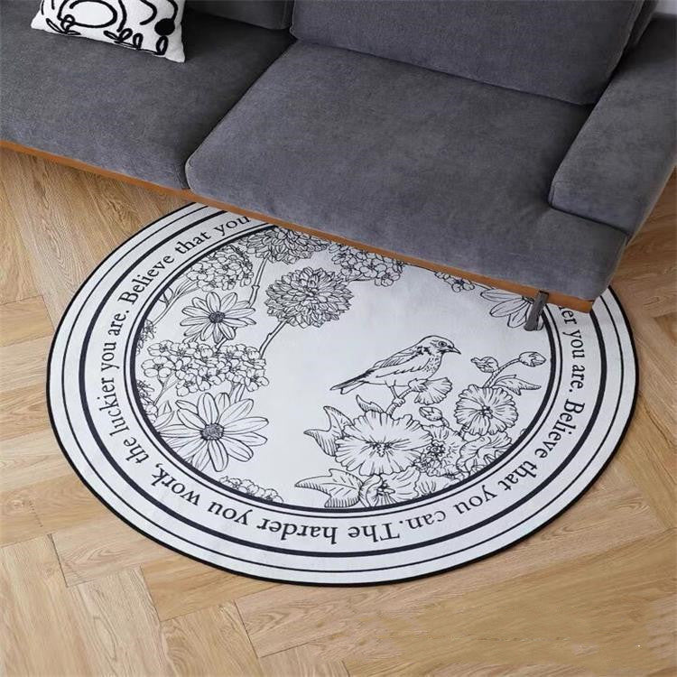 Round Carpet Large Area Rugs