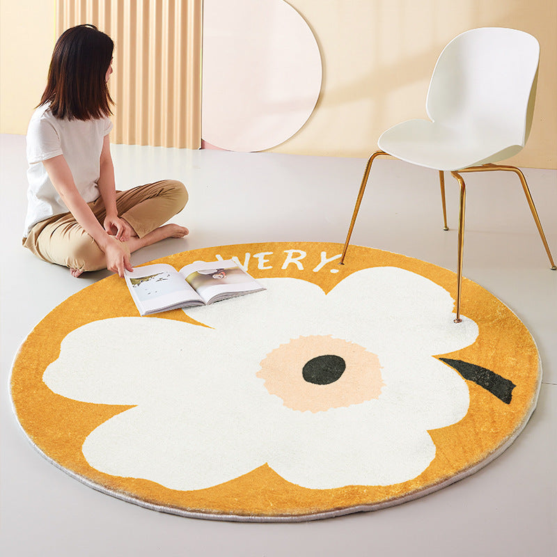 Thickened Large Area Round Carpet