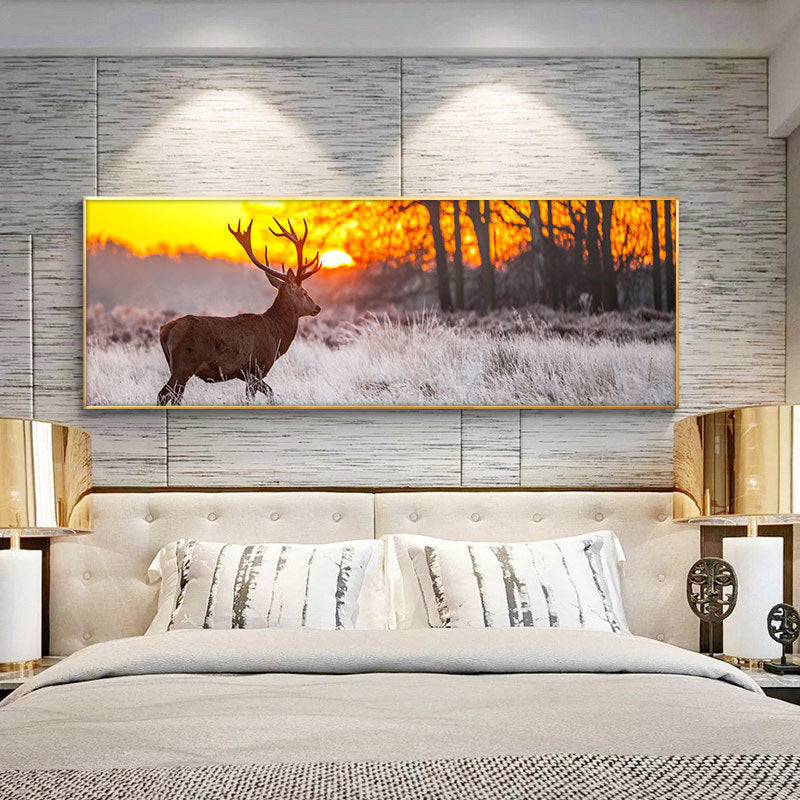 Sunset Landscape Wall Art