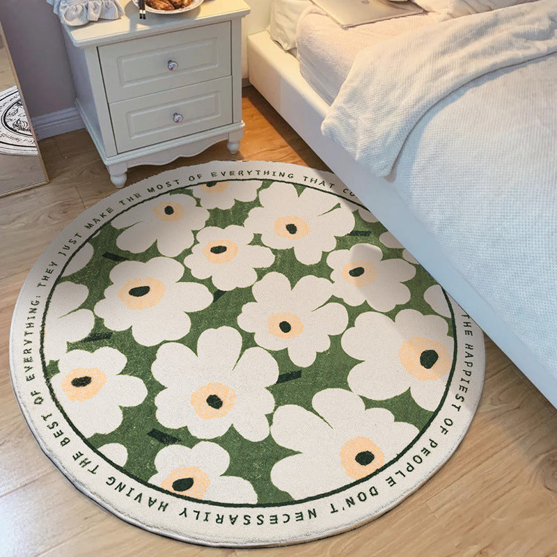 Thickened Large Area Round Carpet