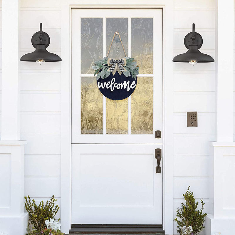 Farmhouse Front Porch Decor Rustic Door