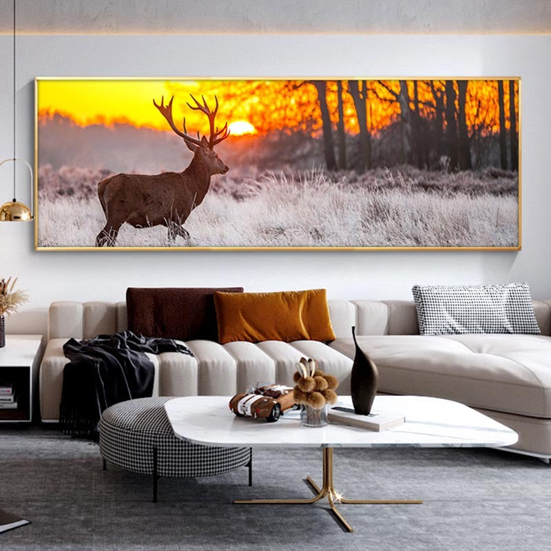 Sunset Landscape Wall Art