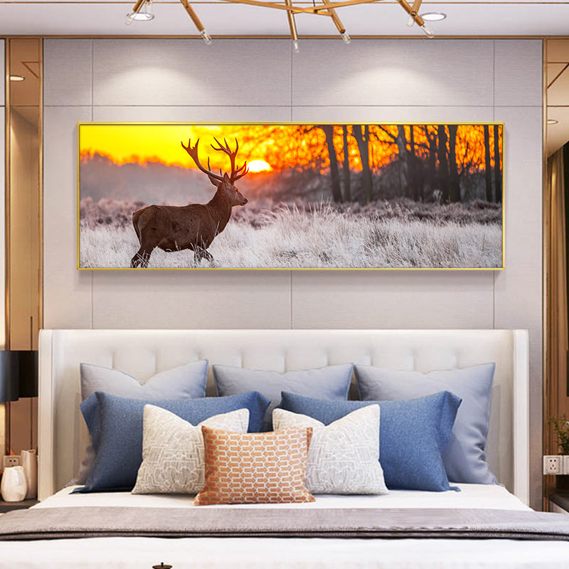 Sunset Landscape Wall Art