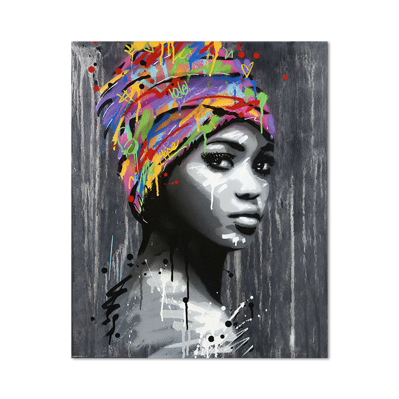 Africa Map Wall Art Print And Poster Canvas Painting